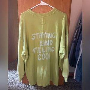 aerie oversized crewneck sweatshirt